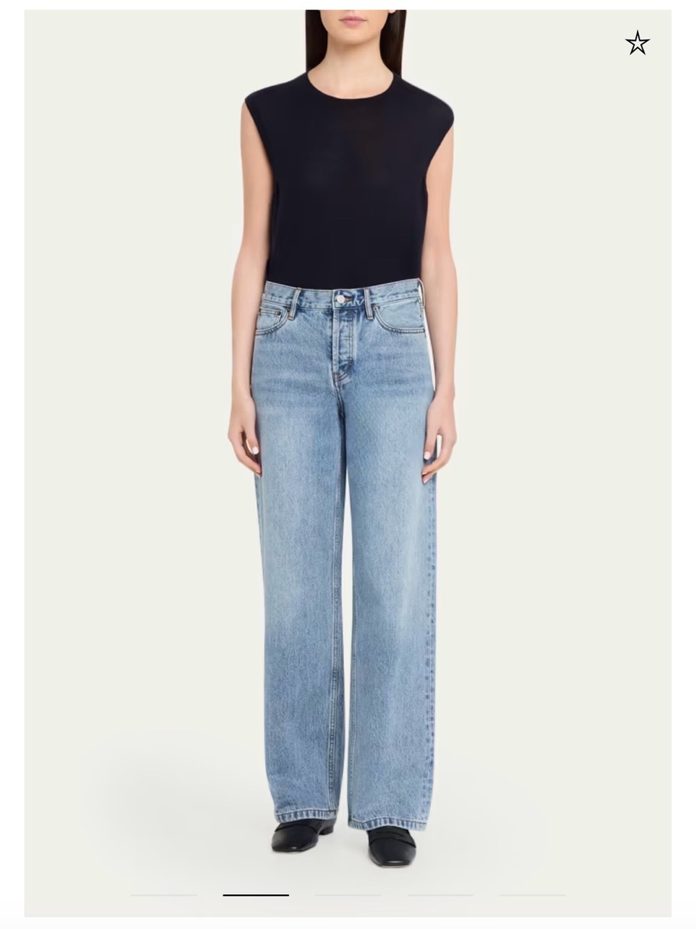 STILL HERE NWT Everyday Mid-Rise Relaxed Jeans Size 28